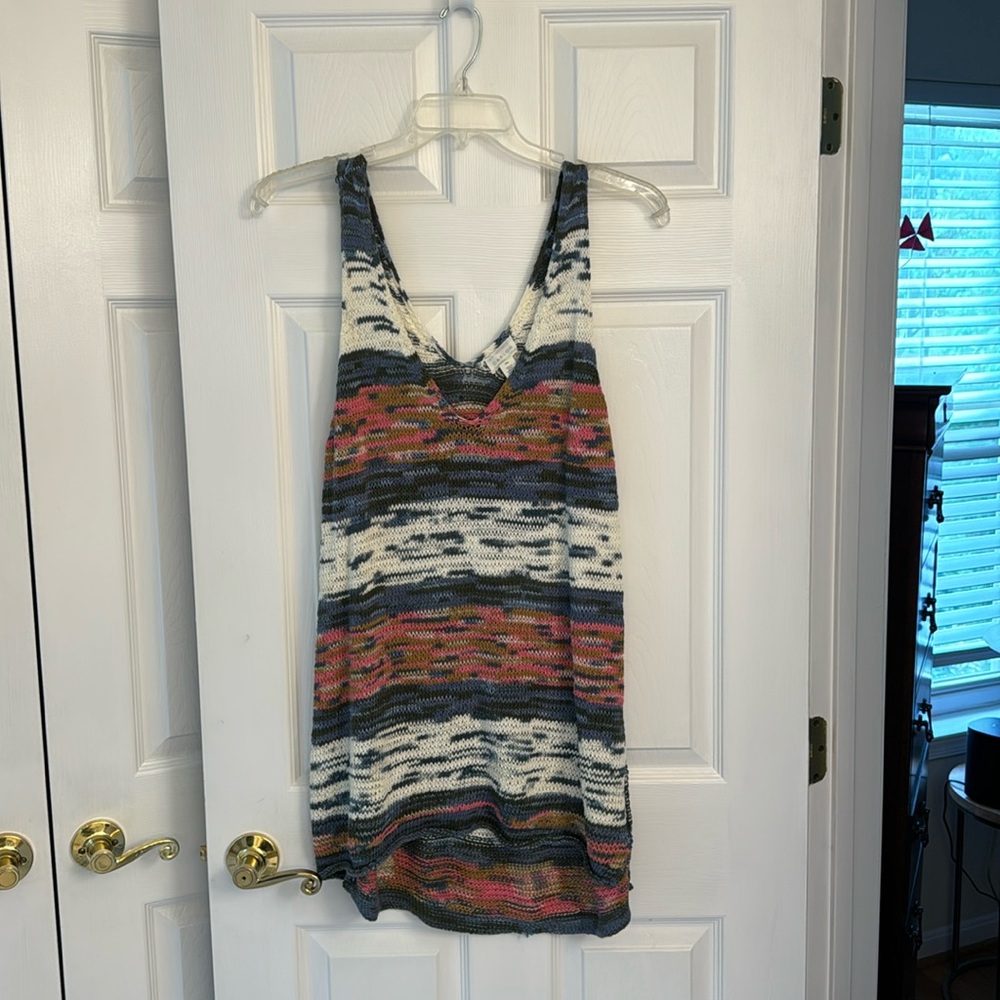 Calson sweater v-neck tank.  Sized XXL